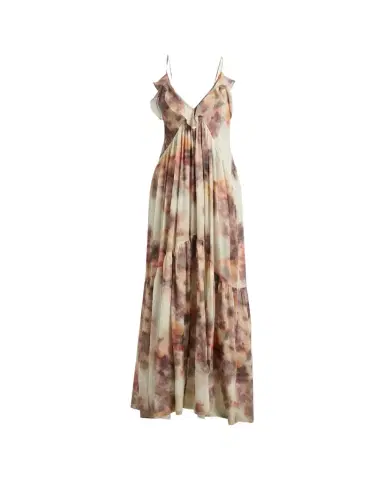 Etoile Isabel Marant Vasmila Blur Floral-Print Ruffle Maxi Dress | Thumbnail 1 Etoile Isabel Marant Vasmila Blur Floral-Print Ruffle Maxi Dress | Thumbnail 1