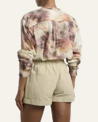 Etoile Isabel Marant Mexika Blur Floral-Print Button-Down Shirt | Thumbnail 3 Etoile Isabel Marant Mexika Blur Floral-Print Button-Down Shirt | Thumbnail 3