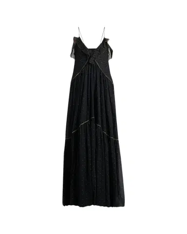 Etoile Isabel Marant Vasma Polka-Dot Cotton Voile Tiered Maxi Dress | Thumbnail 1 Etoile Isabel Marant Vasma Polka-Dot Cotton Voile Tiered Maxi Dress | Thumbnail 1