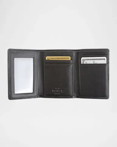 Royce New York Personalized Leather Trifold Wallet | Thumbnail 3 Royce New York Personalized Leather Trifold Wallet | Thumbnail 3