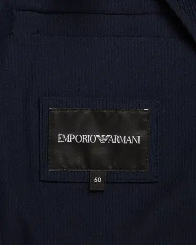 Emporio Armani Men's Nylon Stretch Blazer with Removable Hood | Thumbnail 6 Emporio Armani Men's Nylon Stretch Blazer with Removable Hood | Thumbnail 6