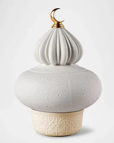 Lladro Majestic Nights 9" Wireless & Rechargeable Porcelain Table Lamp | Thumbnail 2 Lladro Majestic Nights 9" Wireless & Rechargeable Porcelain Table Lamp | Thumbnail 2
