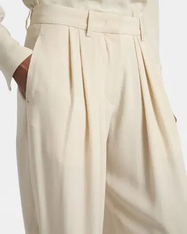 Isabel Marant Janice Double-Pleated Straight-Leg Trousers | Thumbnail 6 Isabel Marant Janice Double-Pleated Straight-Leg Trousers | Thumbnail 6