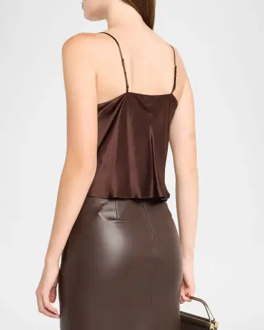 L'Agence Calista Cowl-Neck Silk Camisole | Thumbnail 3 L'Agence Calista Cowl-Neck Silk Camisole | Thumbnail 3