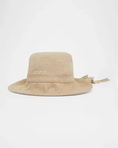 Isabel Marant Shaley Embroidered Bucket Hat | Thumbnail 2 Isabel Marant Shaley Embroidered Bucket Hat | Thumbnail 2