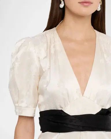 Gabriela Hearst Larkin Embroidered Silk Maxi Dress | Thumbnail 5 Gabriela Hearst Larkin Embroidered Silk Maxi Dress | Thumbnail 5