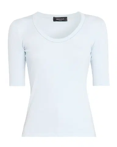 Fabiana Filippi Shimmer-Trim Ribbed Jersey T-Shirt | Thumbnail 1 Fabiana Filippi Shimmer-Trim Ribbed Jersey T-Shirt | Thumbnail 1