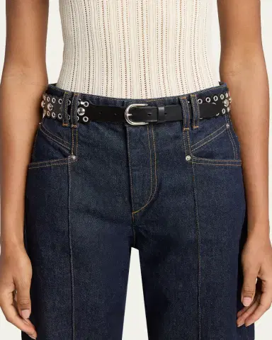 Isabel Marant Studded Leather Belt | Thumbnail 2 Isabel Marant Studded Leather Belt | Thumbnail 2
