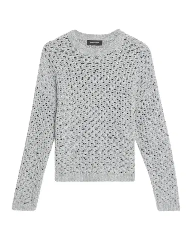 FABIANA FILIPPI Crewneck Silk Knit T-Shirt | Thumbnail 1 FABIANA FILIPPI Crewneck Silk Knit T-Shirt | Thumbnail 1