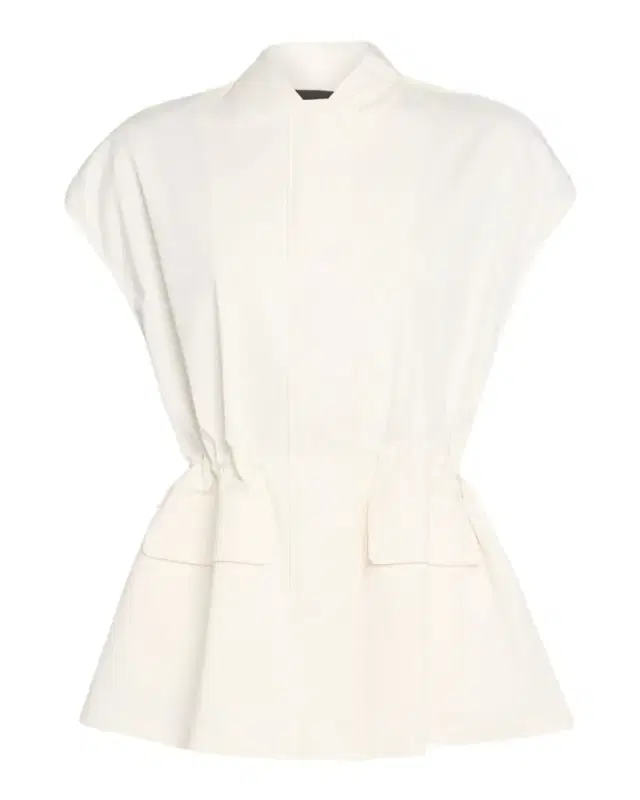 Gabardine & Open-Stitch Jacket Gabardine & Open-Stitch Jacket