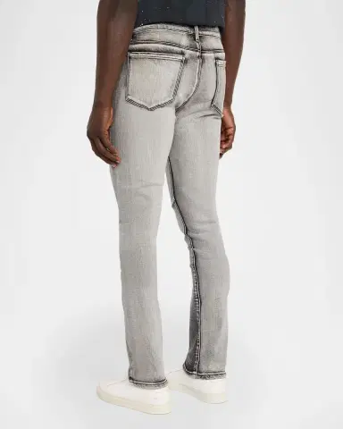 RTA Men 's Olivier Grey-Wash Skinny Jeans | Thumbnail 3 RTA Men 's Olivier Grey-Wash Skinny Jeans | Thumbnail 3