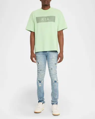 RTA Men 's Colin Oversized T-Shirt | Thumbnail 2 RTA Men 's Colin Oversized T-Shirt | Thumbnail 2