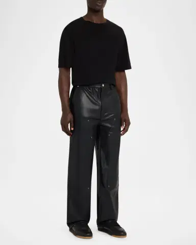 RTA Men 's Santiago Faux Leather Pants | Thumbnail 2 RTA Men 's Santiago Faux Leather Pants | Thumbnail 2