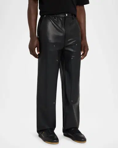 RTA Men 's Santiago Faux Leather Pants | Thumbnail 4 RTA Men 's Santiago Faux Leather Pants | Thumbnail 4