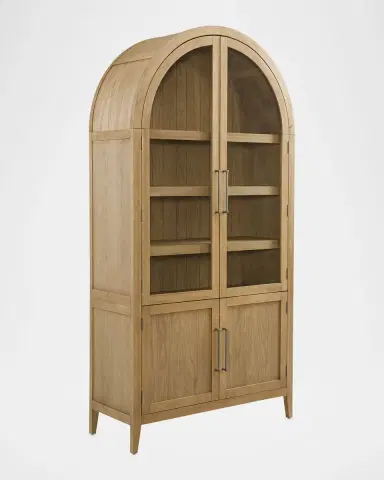 Bassett Mirror Fynn Blonde Display Cabinet | Thumbnail 2 Bassett Mirror Fynn Blonde Display Cabinet | Thumbnail 2