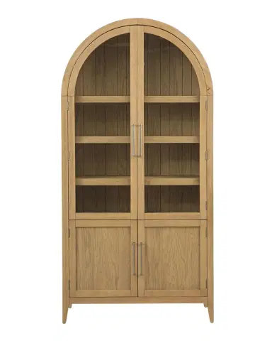 Bassett Mirror Fynn Blonde Display Cabinet | Thumbnail 1 Bassett Mirror Fynn Blonde Display Cabinet | Thumbnail 1