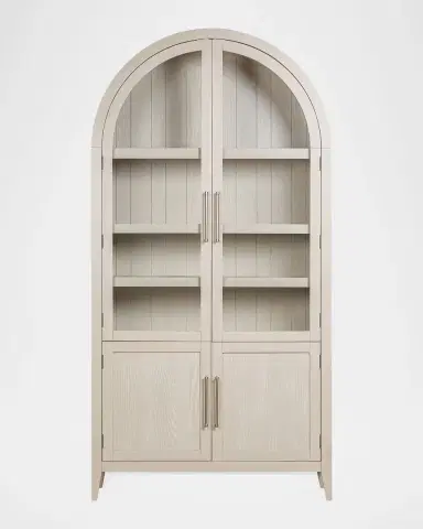 Bassett Mirror Fynn Oak Display Cabinet | Thumbnail 5 Bassett Mirror Fynn Oak Display Cabinet | Thumbnail 5