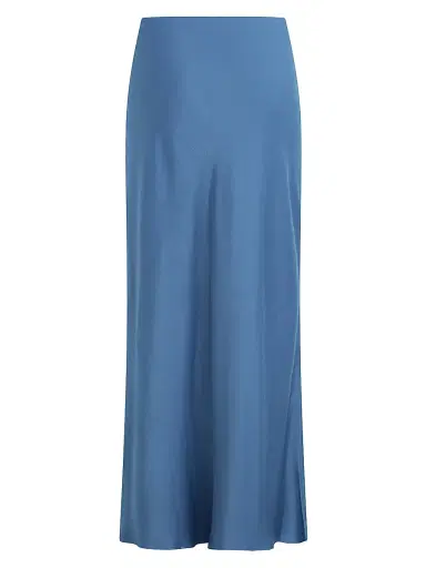 Favorite Daughter Women's The Favorite Hammered Satin Midi-Skirt | Thumbnail 3 Favorite Daughter Women's The Favorite Hammered Satin Midi-Skirt | Thumbnail 3