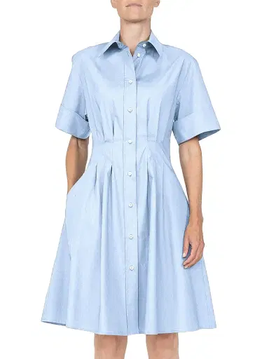 CALLAS MILANO Women's Bergamo Fit and Flare Shirt Dress | Thumbnail 3 CALLAS MILANO Women's Bergamo Fit and Flare Shirt Dress | Thumbnail 3