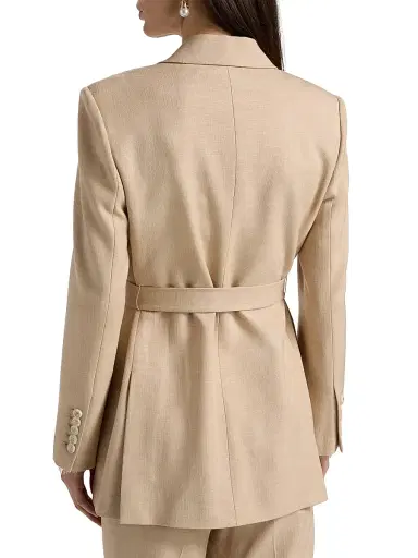 Kobi Halperin Women's Kyla Belted Blazer - Natural - Size XXL | Thumbnail 5 Kobi Halperin Women's Kyla Belted Blazer - Natural - Size XXL | Thumbnail 5