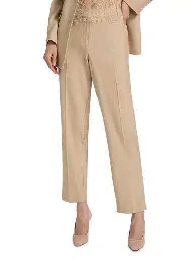 Kobi Halperin Women's Dina Seamed Pants - Natural | Thumbnail 3 Kobi Halperin Women's Dina Seamed Pants - Natural | Thumbnail 3
