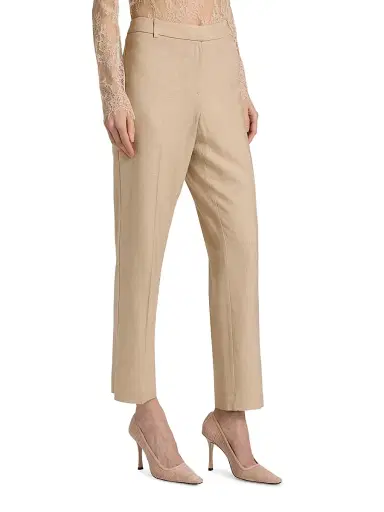 Kobi Halperin Women's Dina Seamed Pants - Natural | Thumbnail 4 Kobi Halperin Women's Dina Seamed Pants - Natural | Thumbnail 4