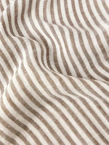 Brunello Cucinelli Women's Sparkling Striped Linen Scarf - Panama | Thumbnail 4 Brunello Cucinelli Women's Sparkling Striped Linen Scarf - Panama | Thumbnail 4