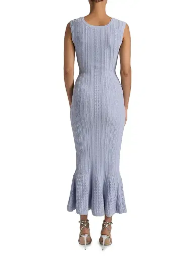 LoveShackFancy Women's Tayleen Pointelle Midi-Dress | Thumbnail 5 LoveShackFancy Women's Tayleen Pointelle Midi-Dress | Thumbnail 5