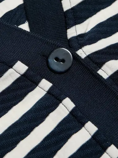 Ramy Brook Women's Raven Striped Cardigan - Navy Stripe | Thumbnail 7 Ramy Brook Women's Raven Striped Cardigan - Navy Stripe | Thumbnail 7