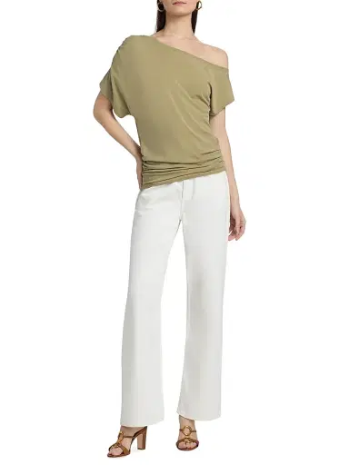 Ramy Brook Women's Stella One-Shoulder Top - Safari | Thumbnail 2 Ramy Brook Women's Stella One-Shoulder Top - Safari | Thumbnail 2