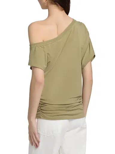 Ramy Brook Women's Stella One-Shoulder Top - Safari | Thumbnail 5 Ramy Brook Women's Stella One-Shoulder Top - Safari | Thumbnail 5