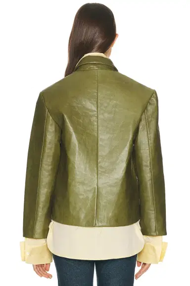 Helsa Puffy Leather Jacket | Thumbnail 5 Helsa Puffy Leather Jacket | Thumbnail 5