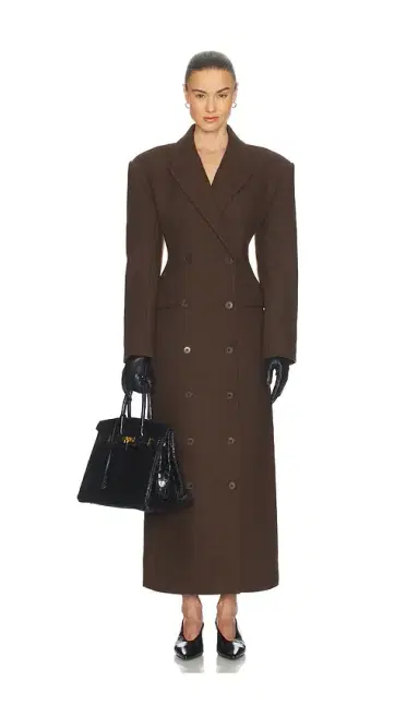 Helsa Italian Wool Blend Extra Long Coat | Thumbnail 2 Helsa Italian Wool Blend Extra Long Coat | Thumbnail 2