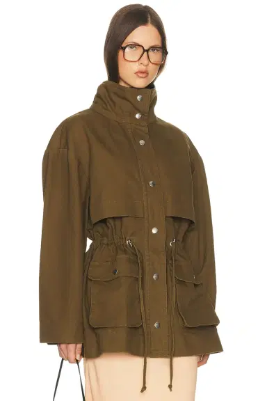 Helsa Garment Washed Utility Jacket | Thumbnail 3 Helsa Garment Washed Utility Jacket | Thumbnail 3