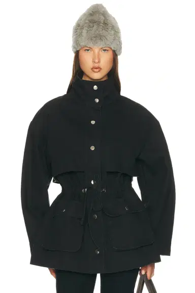 Helsa Garment Washed Utility Jacket | Thumbnail 3 Helsa Garment Washed Utility Jacket | Thumbnail 3