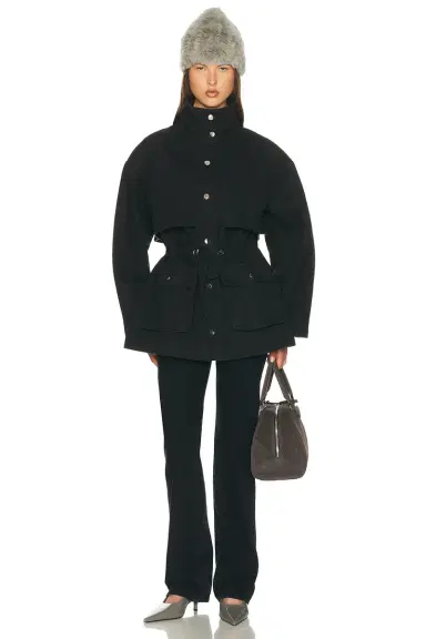 Helsa Garment Washed Utility Jacket | Thumbnail 7 Helsa Garment Washed Utility Jacket | Thumbnail 7