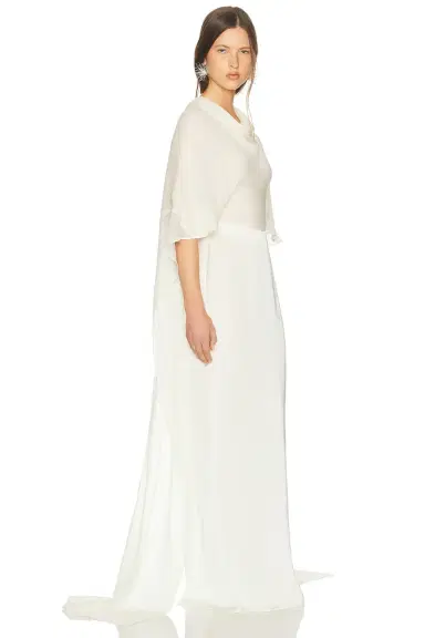 Helsa Mix Media Scarf Dress | Thumbnail 4 Helsa Mix Media Scarf Dress | Thumbnail 4