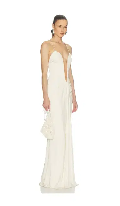 Helsa The Roksanna Draped Dress | Thumbnail 2 Helsa The Roksanna Draped Dress | Thumbnail 2