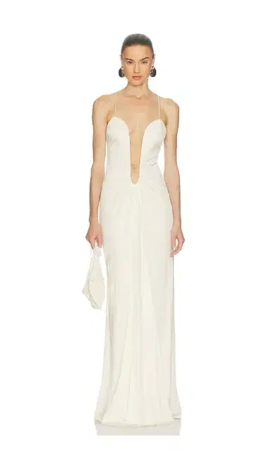 Helsa The Roksanna Draped Dress | Thumbnail 1 Helsa The Roksanna Draped Dress | Thumbnail 1