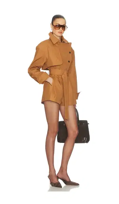 Helsa The Short Trench Jumpsuit | Thumbnail 2 Helsa The Short Trench Jumpsuit | Thumbnail 2