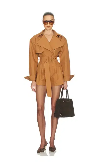 Helsa The Short Trench Jumpsuit | Thumbnail 1 Helsa The Short Trench Jumpsuit | Thumbnail 1