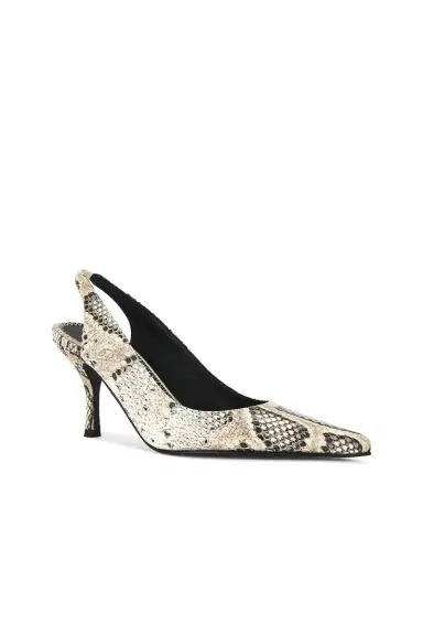 Magda Butrym Snake Low Slingback Heel | Thumbnail 4 Magda Butrym Snake Low Slingback Heel | Thumbnail 4