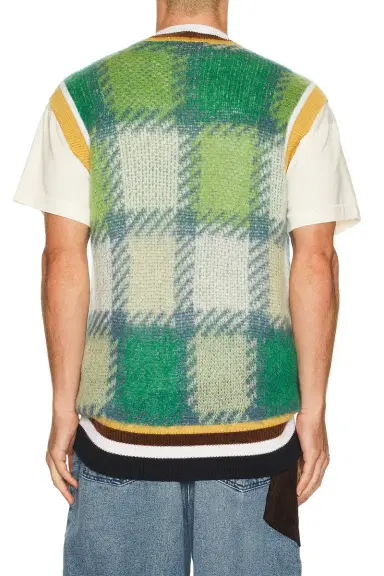 Marni V Neck Sweater Vest | Thumbnail 2 Marni V Neck Sweater Vest | Thumbnail 2