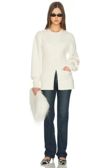 Helsa Devika Wool Cashmere Cardigan | Thumbnail 7 Helsa Devika Wool Cashmere Cardigan | Thumbnail 7