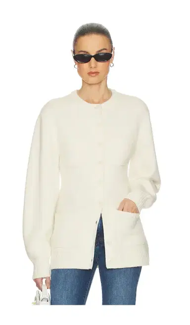 Helsa Devika Wool Cashmere Cardigan | Thumbnail 1 Helsa Devika Wool Cashmere Cardigan | Thumbnail 1