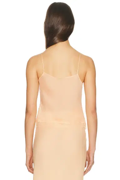 Helsa Viscose Satin Cami With Lace | Thumbnail 5 Helsa Viscose Satin Cami With Lace | Thumbnail 5