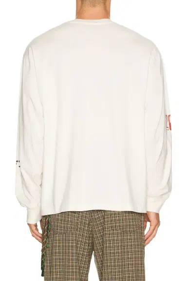 Song for the Mute Scribble Oversized Crew Neck Pullover | Thumbnail 4 Song for the Mute Scribble Oversized Crew Neck Pullover | Thumbnail 4