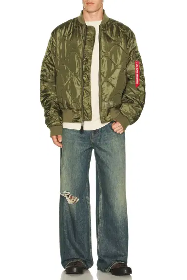 Alpha Industries L-2B Relaxed Quilted Flight Jacket | Thumbnail 6 Alpha Industries L-2B Relaxed Quilted Flight Jacket | Thumbnail 6