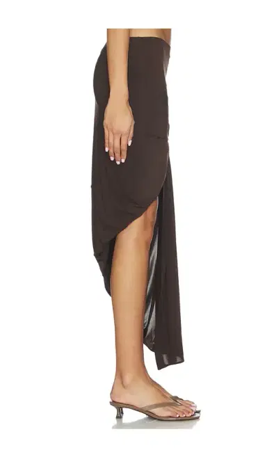 Helmut Lang Twist Drape Skirt | Thumbnail 2 Helmut Lang Twist Drape Skirt | Thumbnail 2