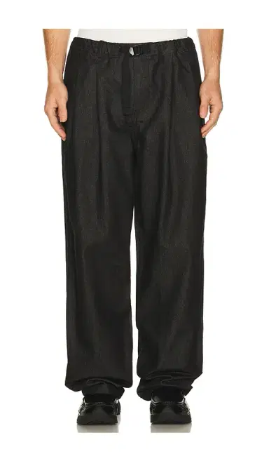 KAPPY DESIGN Two Tuck Wide Denim Pants | Thumbnail 1 KAPPY DESIGN Two Tuck Wide Denim Pants | Thumbnail 1